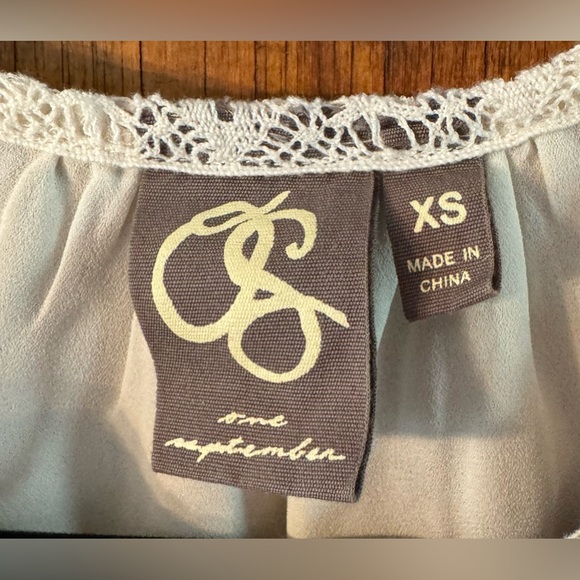 Anthropologie One September Pasto Tank Top- Size XS - Picture 3 of 6